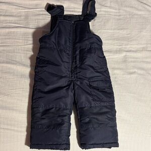 London Fog Dark Blue Kids Overalls